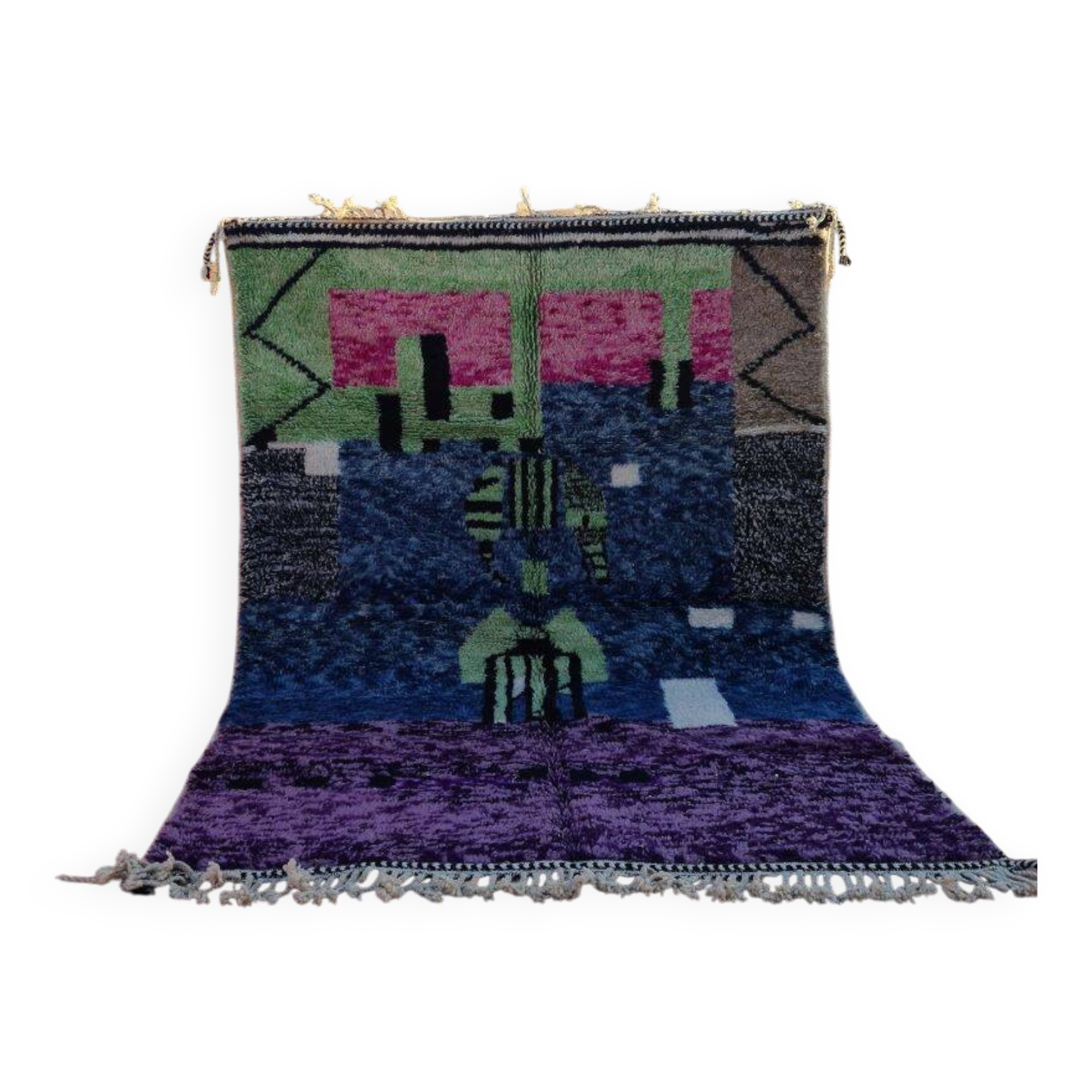 Beni Mrirt Rug 100% Natural Wool – Luxury and Berber Craftsmanship