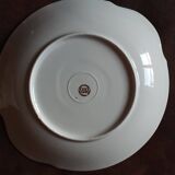 Round semi-hollow dish Porcelain