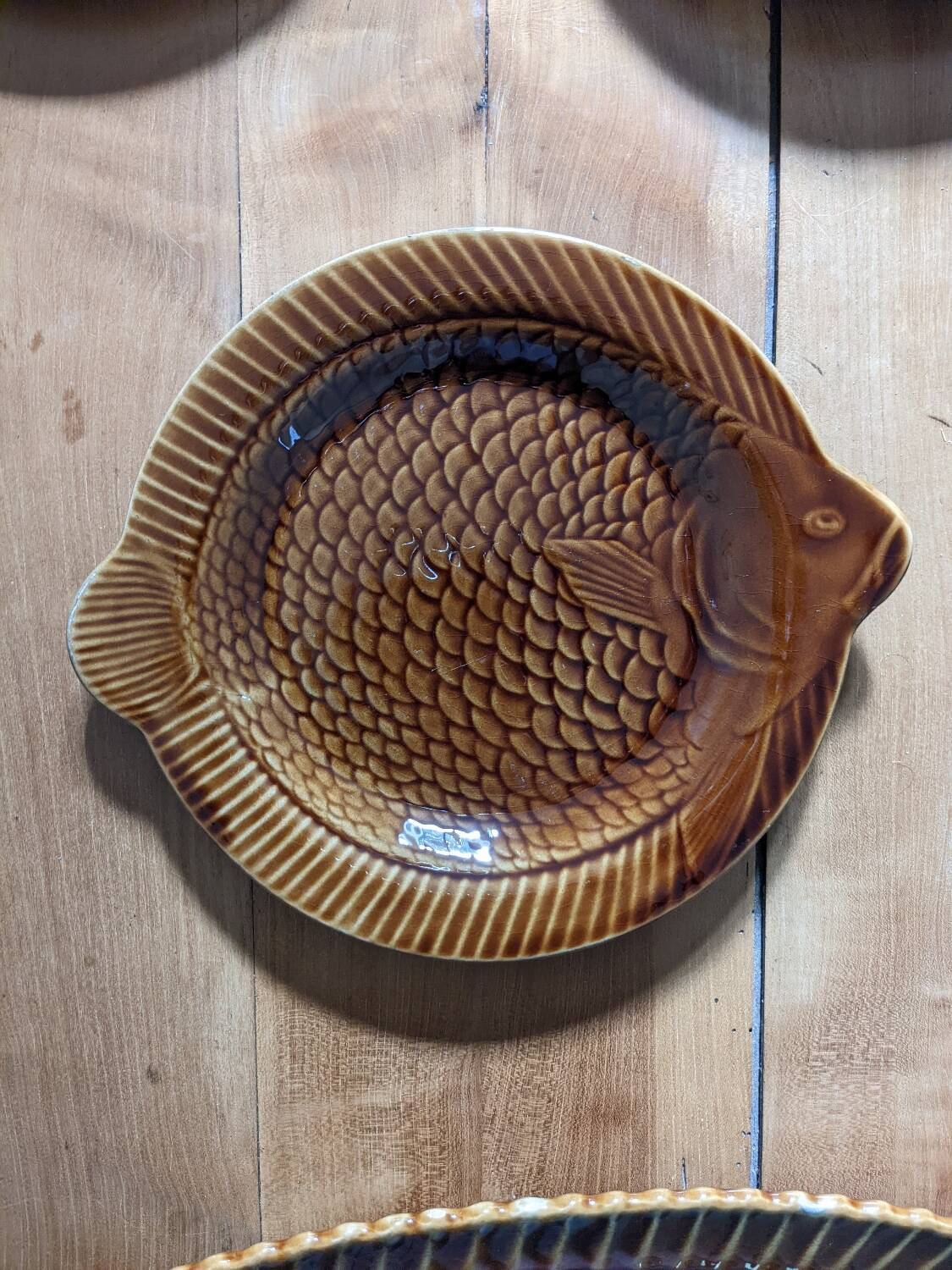 Sarreguemines fish plates and dishes