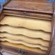 vintage American style office archive box