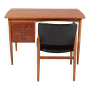 Bureau danois moderne du milieu du siècle des années 1960 par Kai Kristiansen