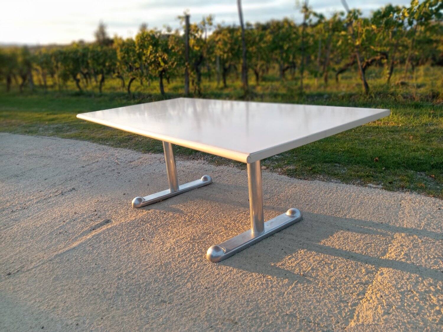 Kappa desk table by Perry King and Santiago Miranda for Planula, 1970s