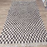 Handmade wool Berber rug 256x150 cm