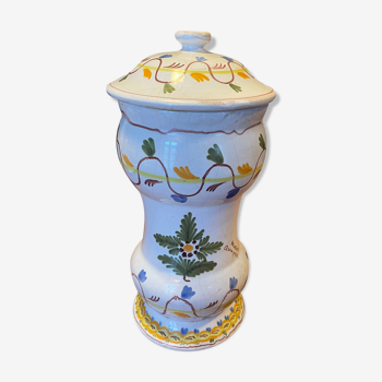 Pot with Henriot Quimper lid