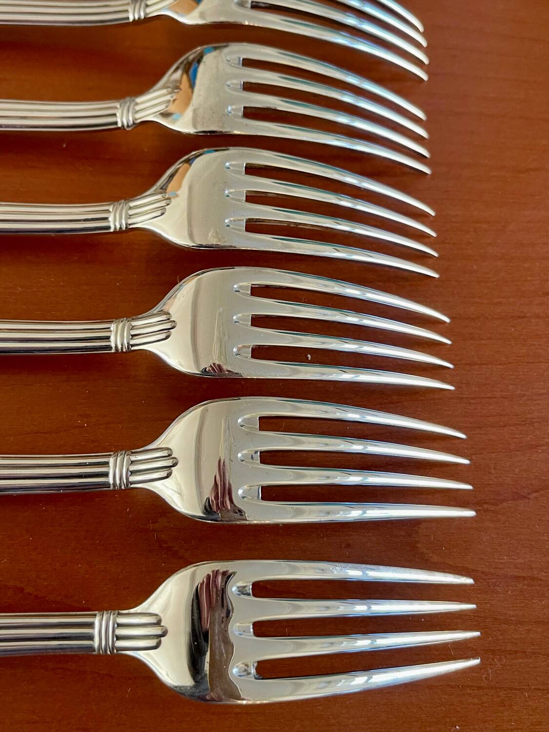 6 new aria christofle forks