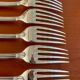 6 fourchettes aria christofle neuves