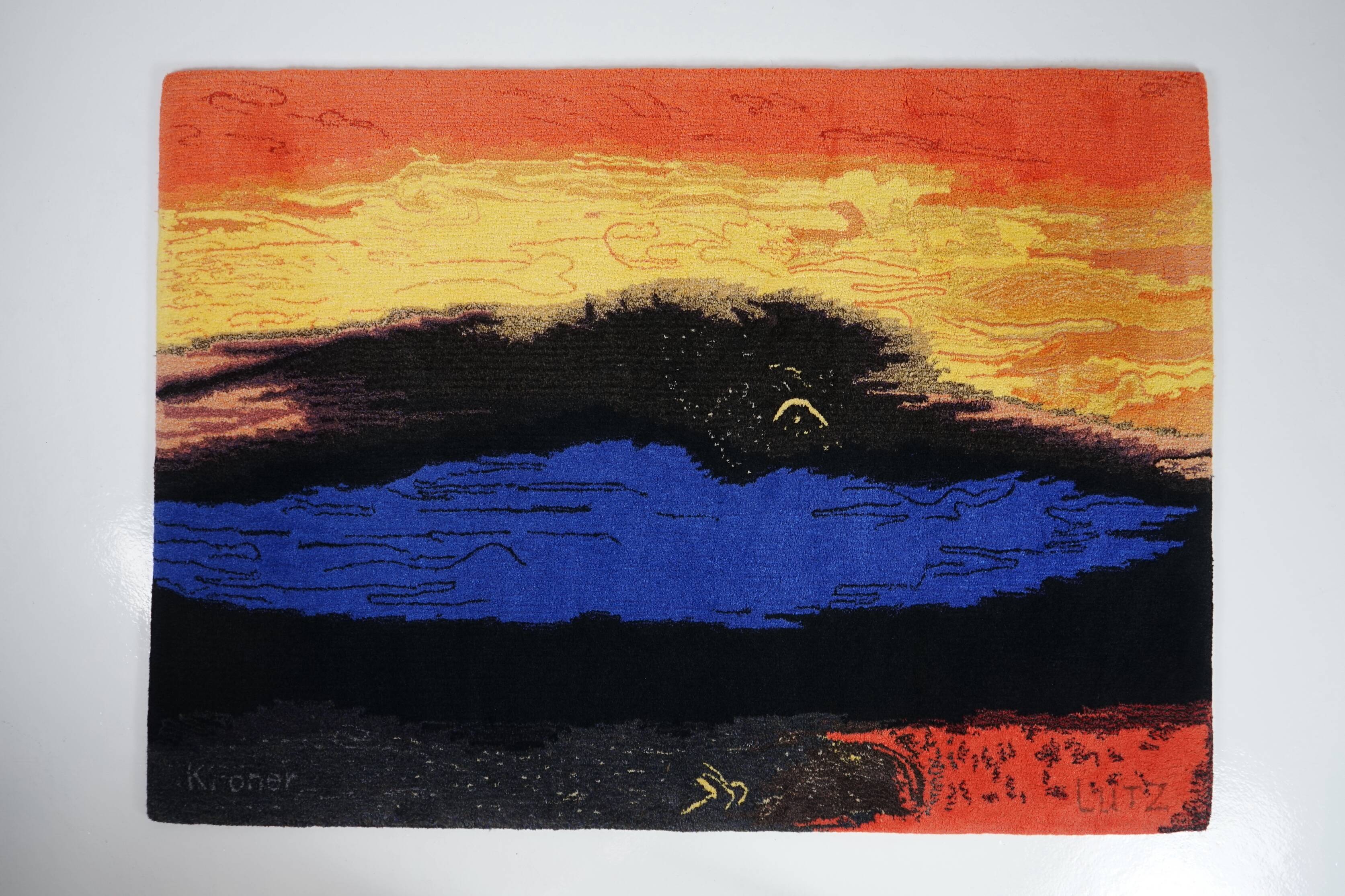 Tapestry by Lutz de Bré for Ewald Kröner