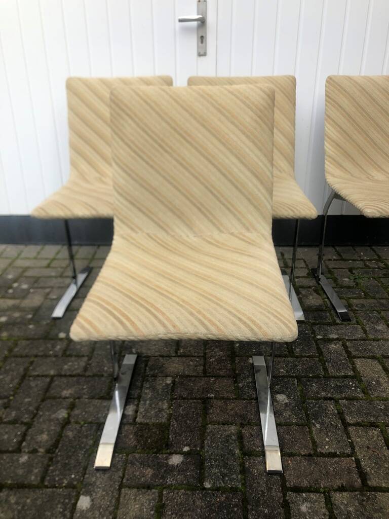 4 Giovanni Offredi chairs for SAPORITI