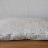 Coussin en toile de chanvre ancienne 30×50  cm