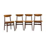 Ensemble de 4 chaises de type 200-190 par R. T. Hałas