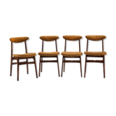 Set of 4 type 200-190 chairs by R. T. Hałas