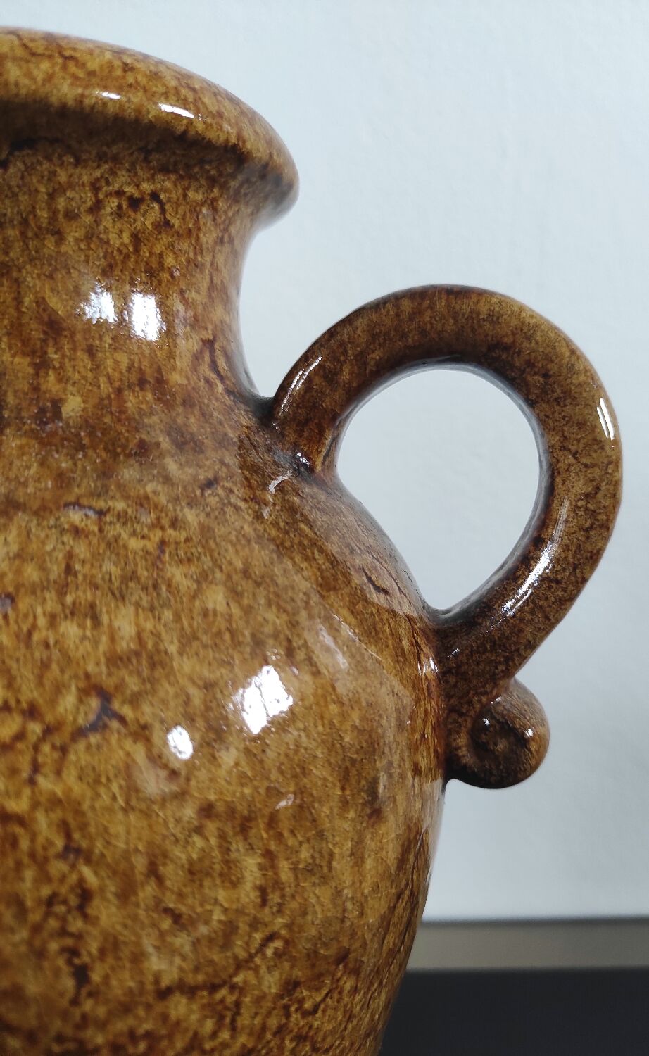 Vase Cruche Vintage Scheurich 408-25 – Céramique West Germany