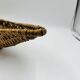 Vintage elongated wicker basket