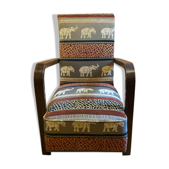 Fauteuil aux éléphants, années 40