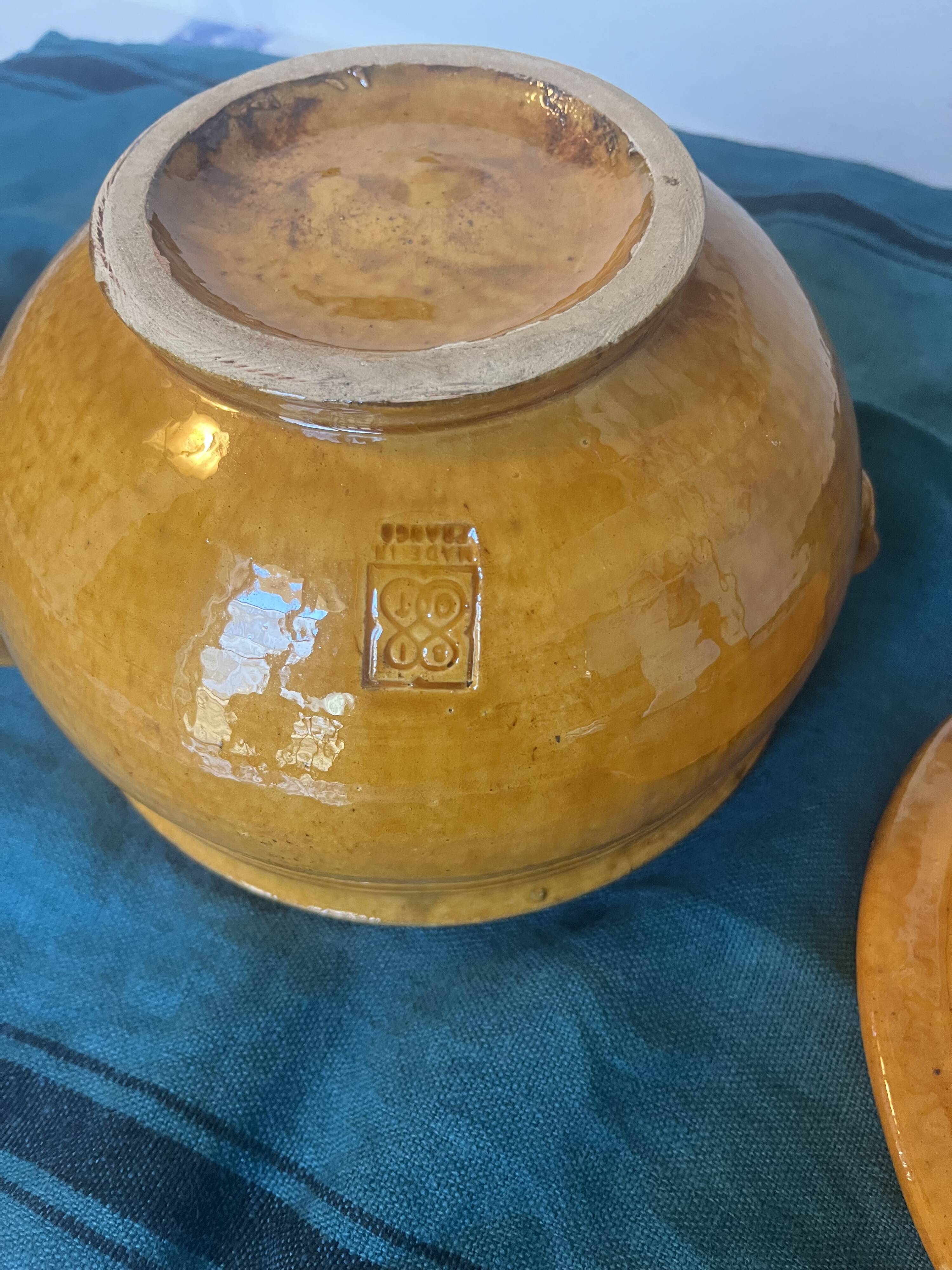 Soupière ancienne Biot Augé Larribé