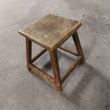 Vintage wooden stool