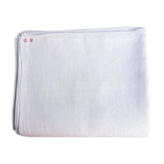 Old damask tablecloth 2m10 x 3m40