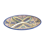 Ancient Moroccan ceramic serving dish