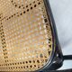Black curved wood rocking chair