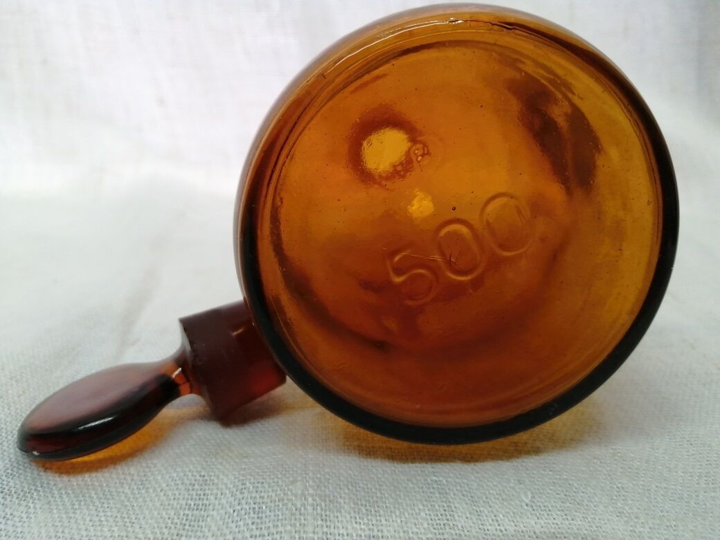 Bottle apothecary amber 500 ml