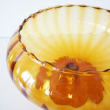 1960 blown glass standing cup