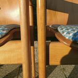 6 Scandinavian wooden chairs