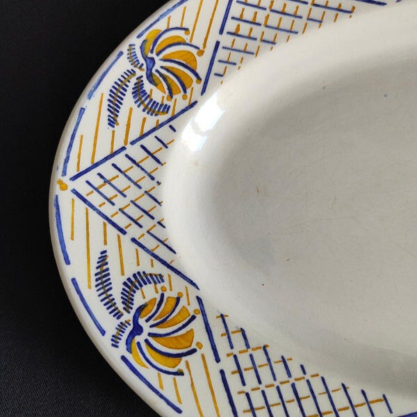 Oval dish Sarreguemines
