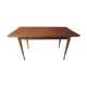 Table veneered teak 1965 with extensions
