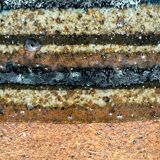 Mid-century Danish studio pottery vase from Salling Pottery, 1960s.