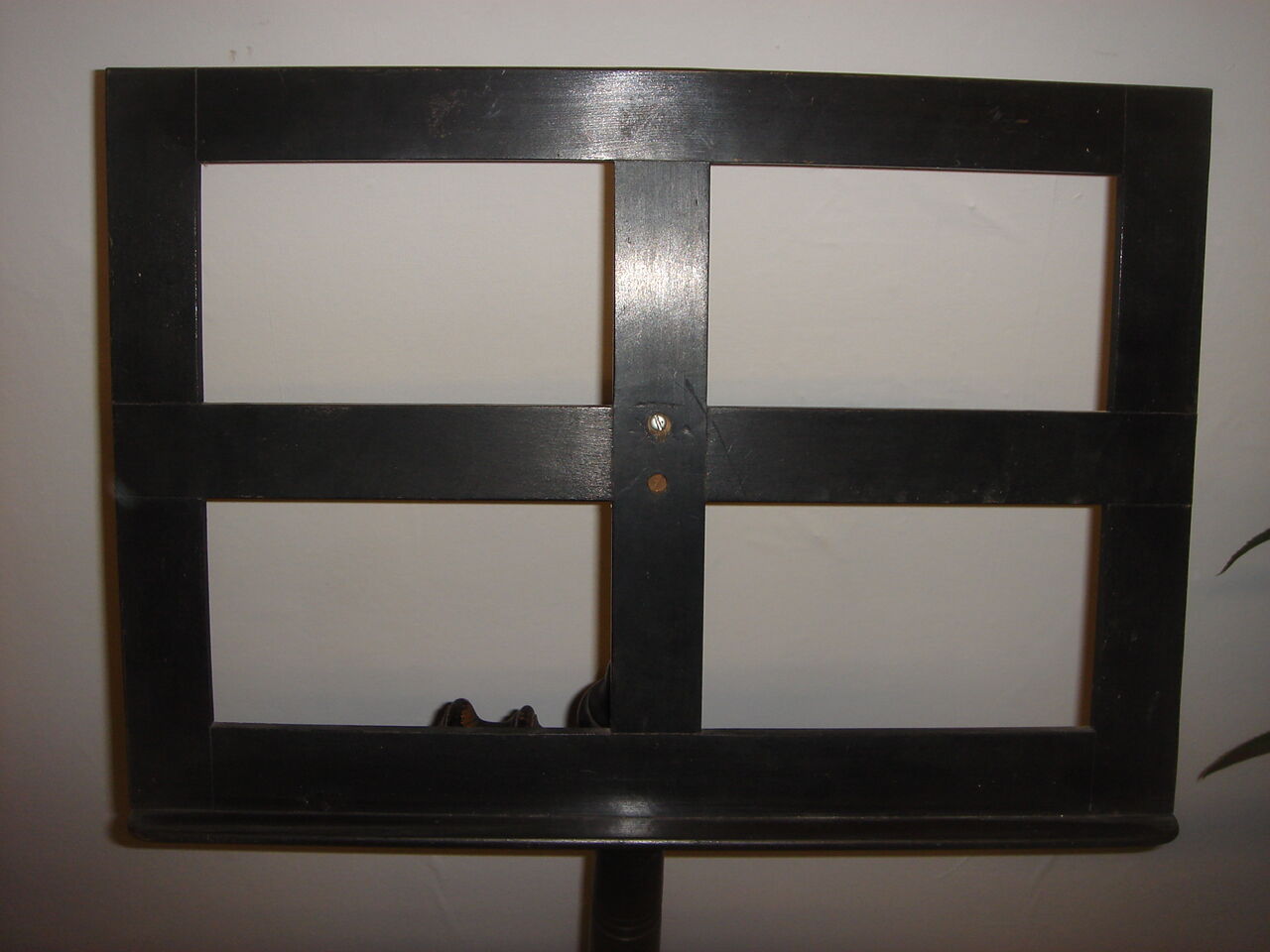 Napoleon III blackened wood lectern