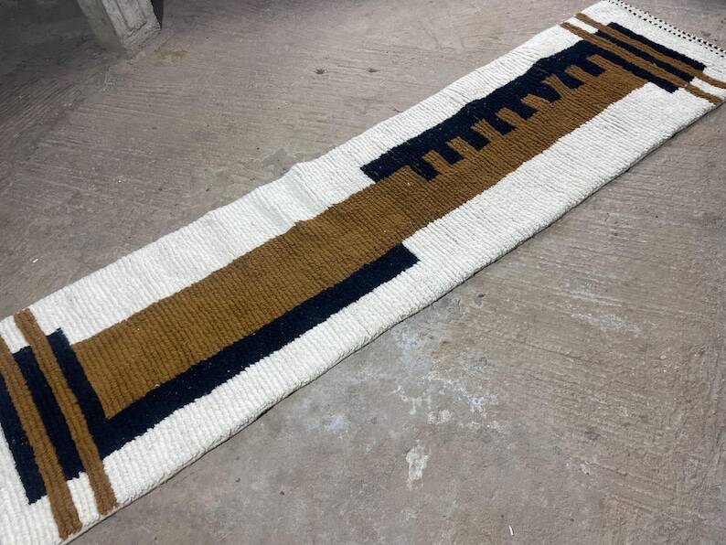 Handmade hallway runner 350cm x 80cm