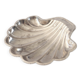 Silver-plated scallop ramekin