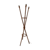 Handcrafted floor lamp in rope from the 60s and 70s