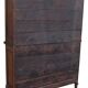 Antique panelled wardrobe from the 19th century.