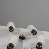 Pair of wall sconces 1950s style Arlus Lunel