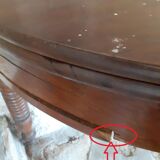 Half moon dining table