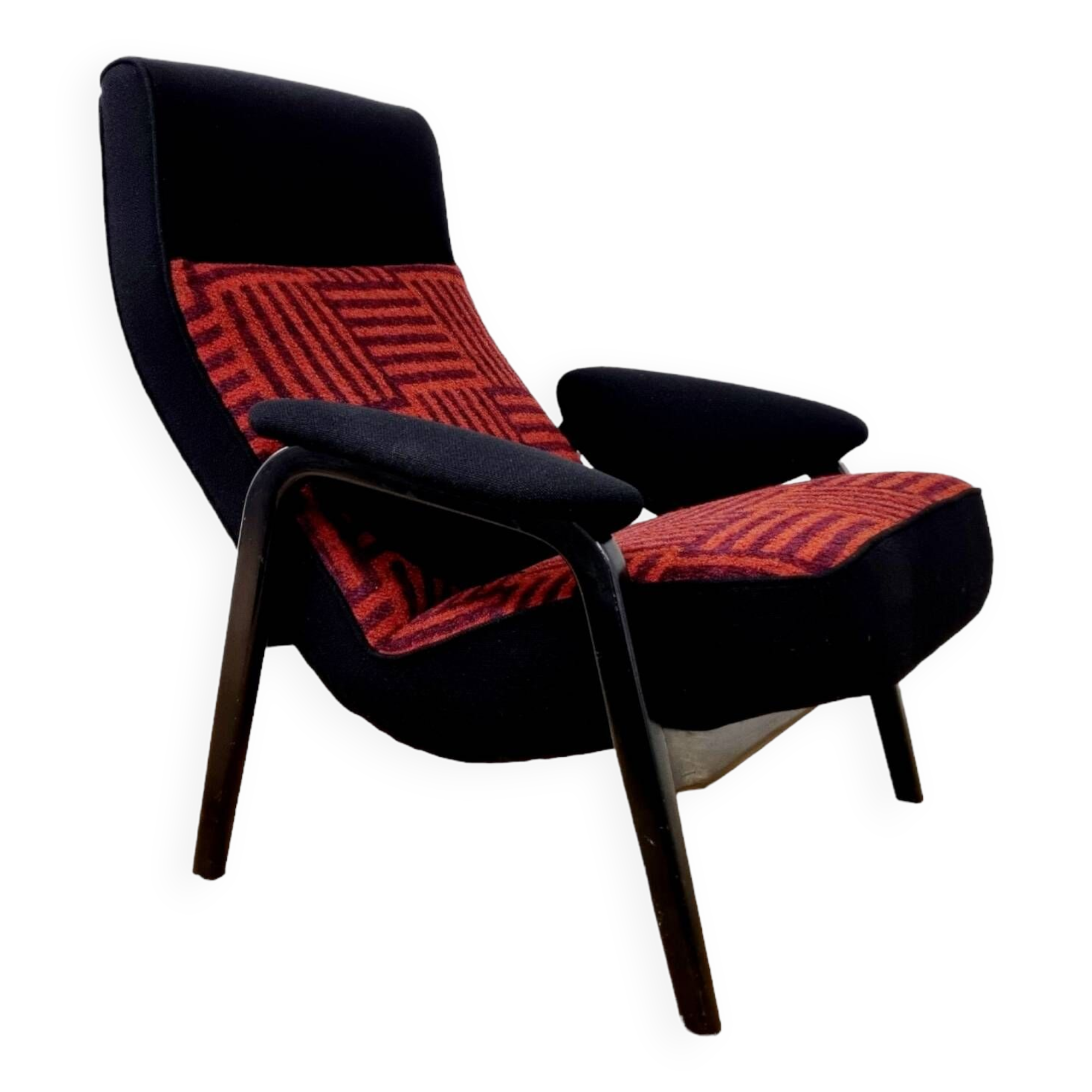 Fauteuil "N 137" by Theo Ruth for Artifort, 1950s restored