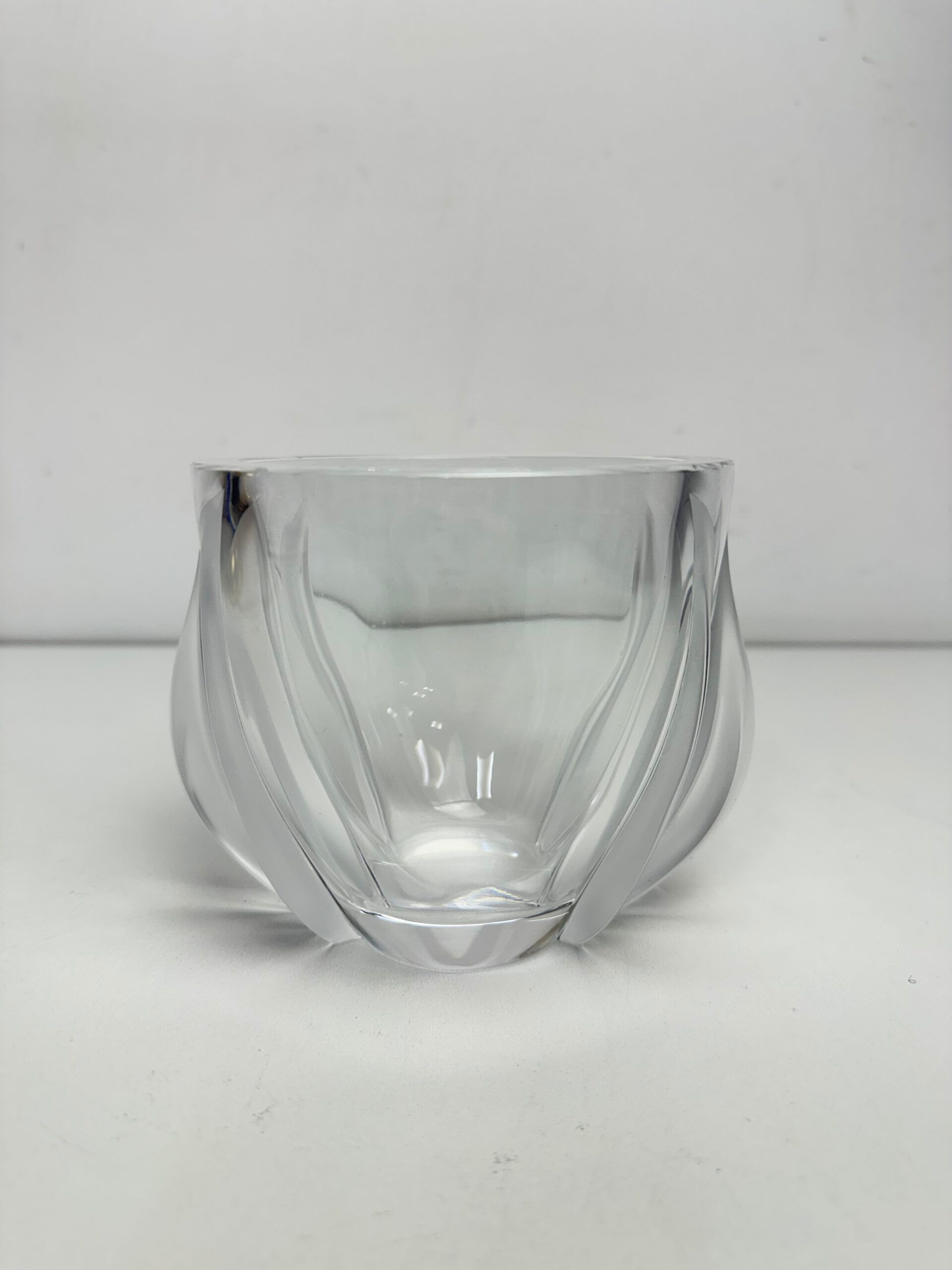 Lalique Vase Two Tulips