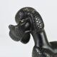 Charming Poodle Figurine Sculpture by Leopold Anzengruber, Austria, 1950s
