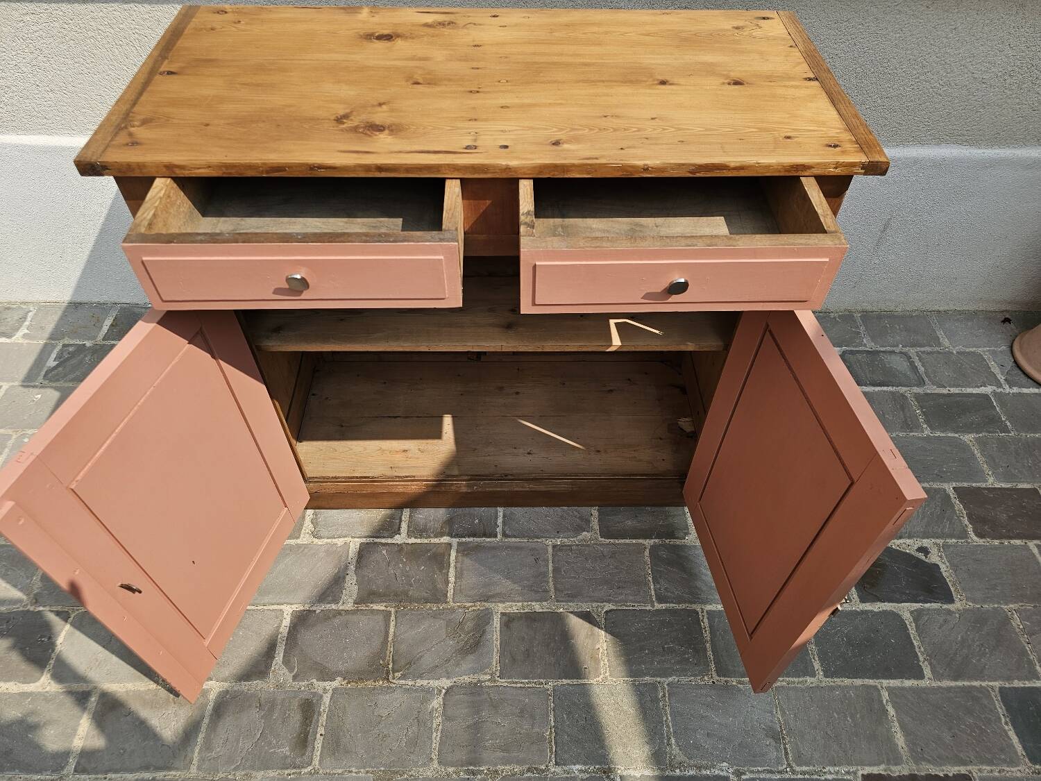 Parisian buffet Wood & terracotta