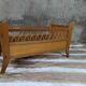 Rattan floor basket for pet