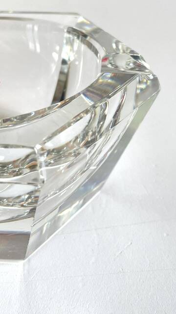 CENDRIER Vide-Poche CRISTAL Vintage