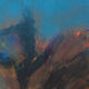 Abstract Composition, Oil on Plate, 73 x 73 cm
