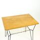 Coffee Table With Metal Base, Czechoslovakia 1960s