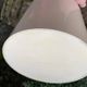 Space Age waste paper basket in beige PVC signed Makio Hasuke for Gedy Italia 1970