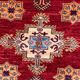 Chobi afghan contemporary carpet 100x142 cm