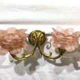 Pair of sconces Bronze 2 lights