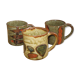 Ensemble de tasses vintage en grés