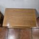 Pair of Scandinavian oak bedside tables, 1960s
