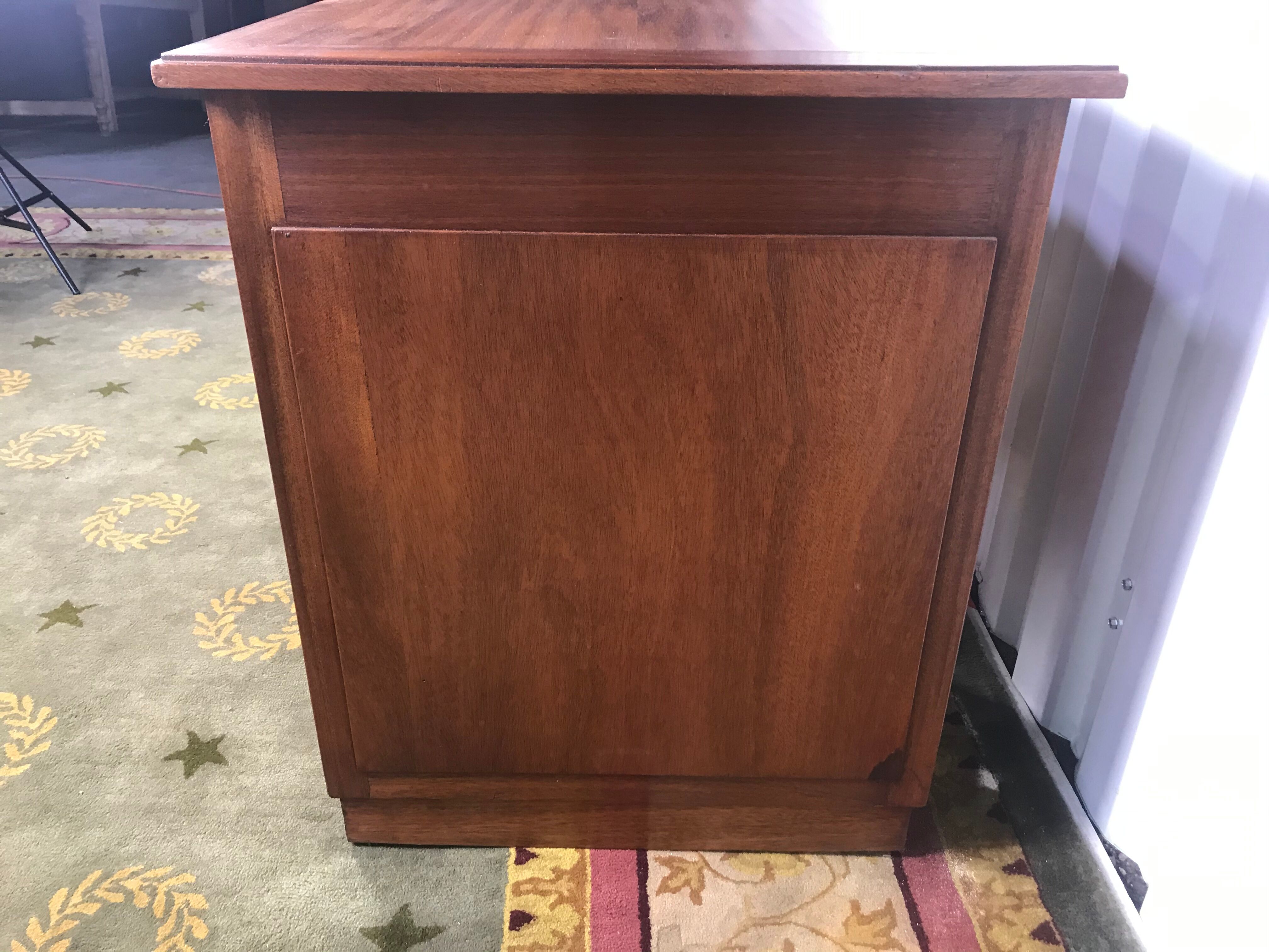 Restored Mahogany Art Deco desk